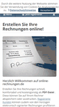 Mobile Screenshot of online-rechnungen.de